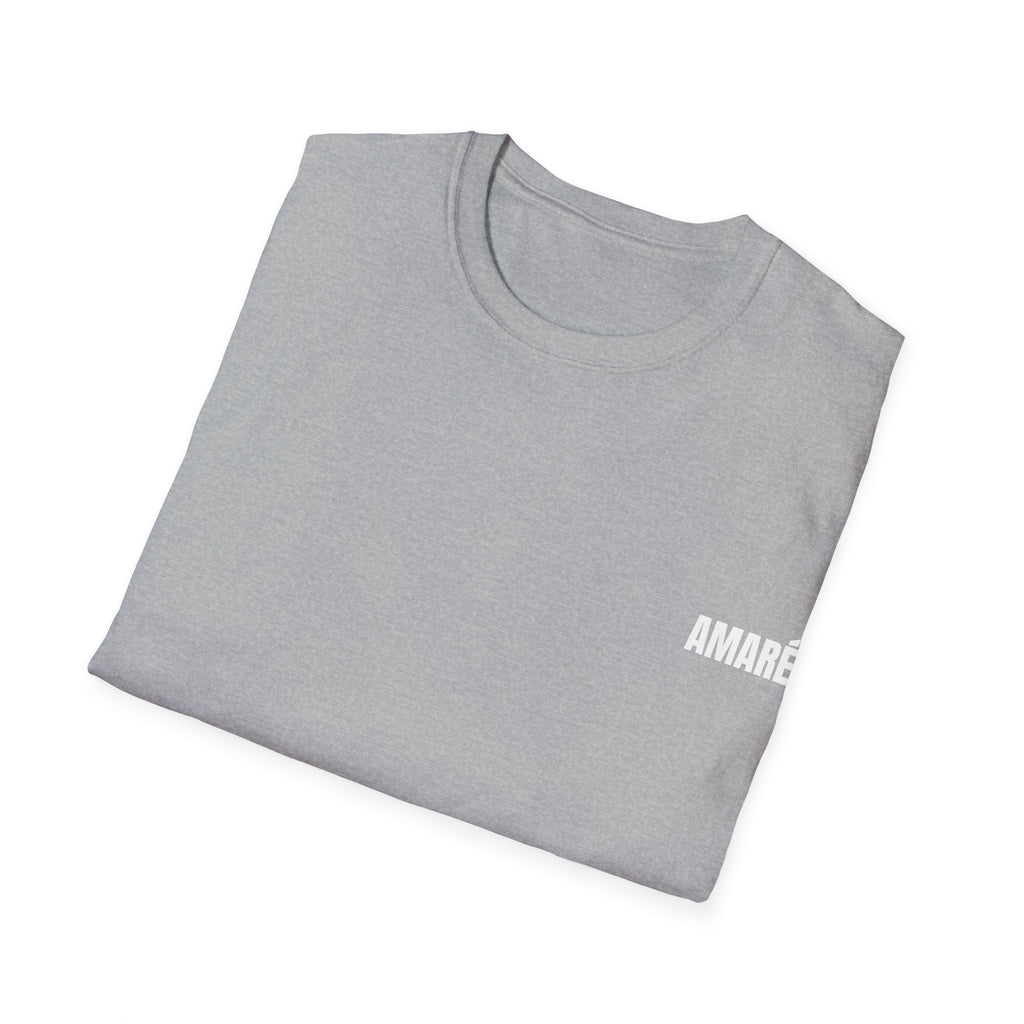Amaré Logo T-Shirt — Minimal Black Graphic Tee