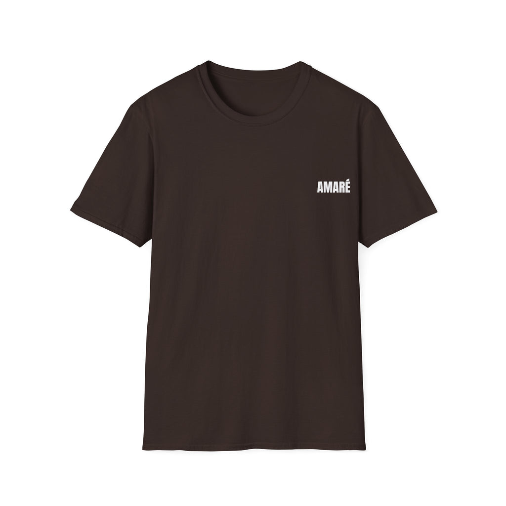 Amaré Logo T-Shirt — Minimal Black Graphic Tee