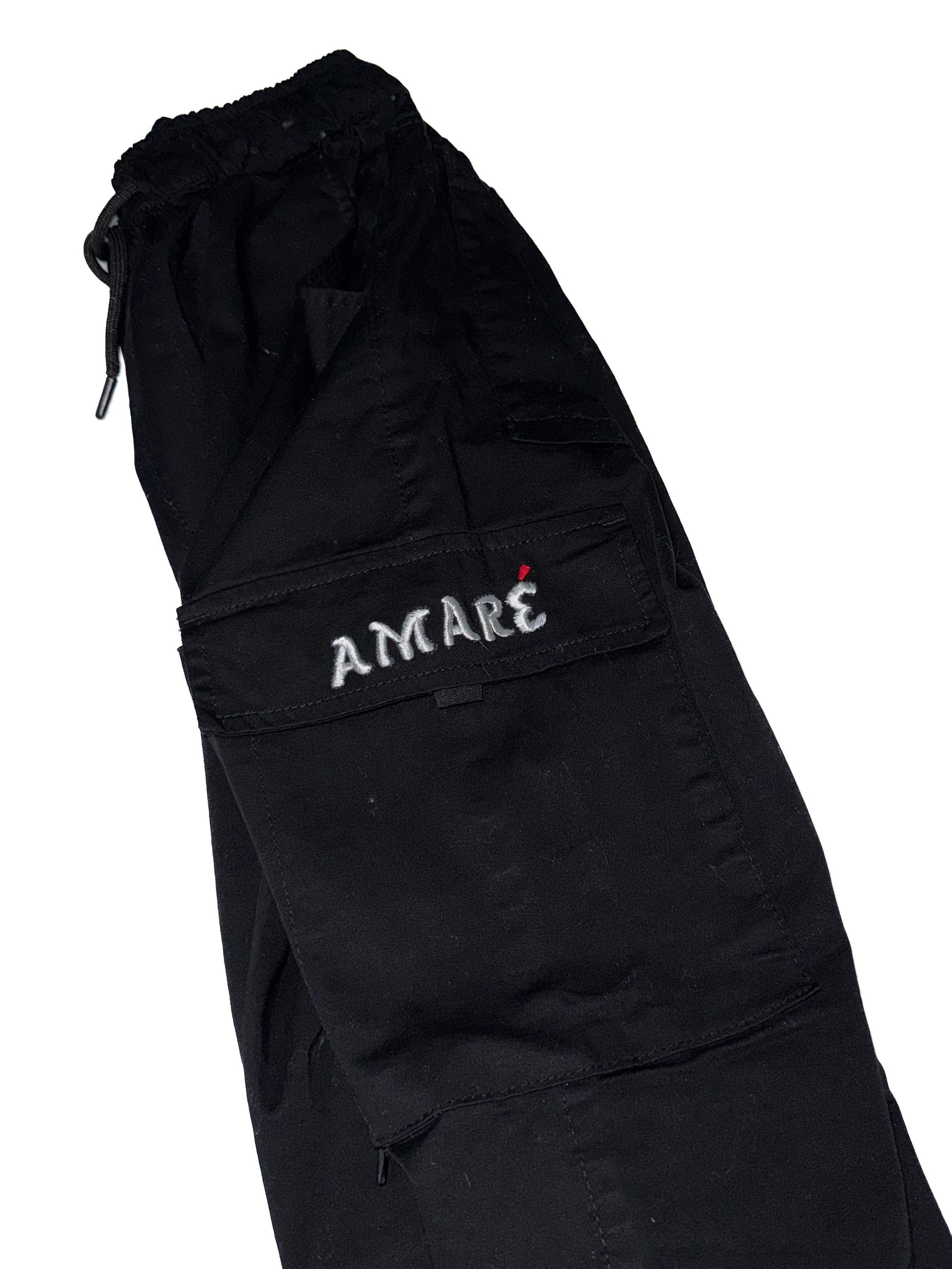 AMARÉ Embroidery Cargo Pants